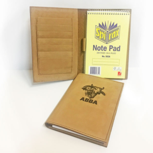 Leather notebook- a5