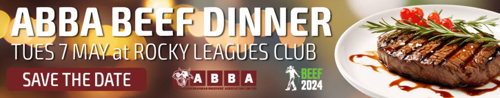 ABBA Beef Dinner Save the date Tues 7 May